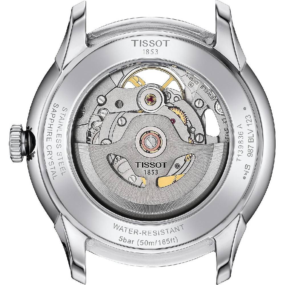 Tissot Unisexuhr Chemin des Tourelles T1398361104800 zollfrei