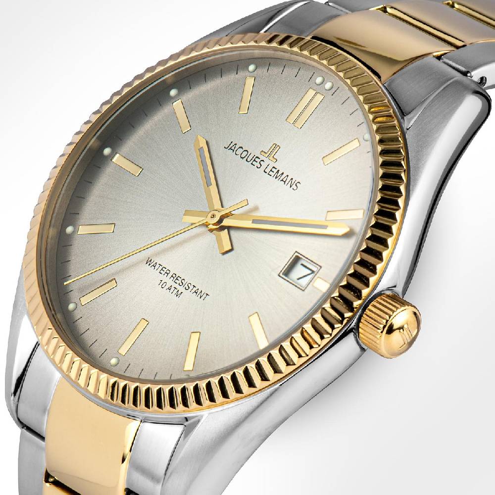 Jacques Lemans Herrenuhr Derby 50-3J Zeitbegrenzte Promotion