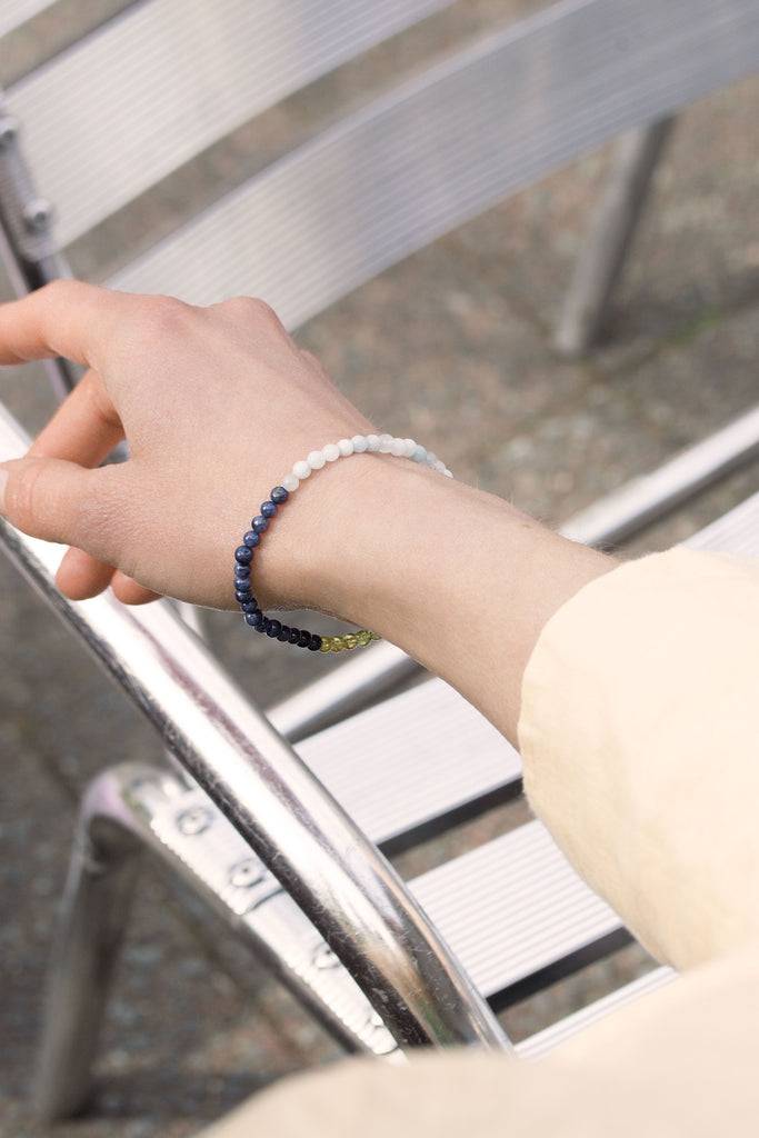 JUKSEREI BIRTHSTONE BUNGEE BRACELET · CUSTOMIZED Discount Store für neue Produkte