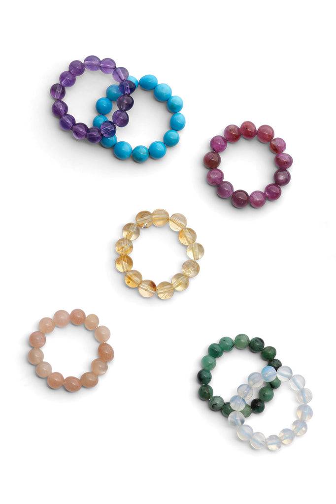 JUKSEREI BIRTHSTONE BUNGEE RING Begrenzt auf 3 Tage