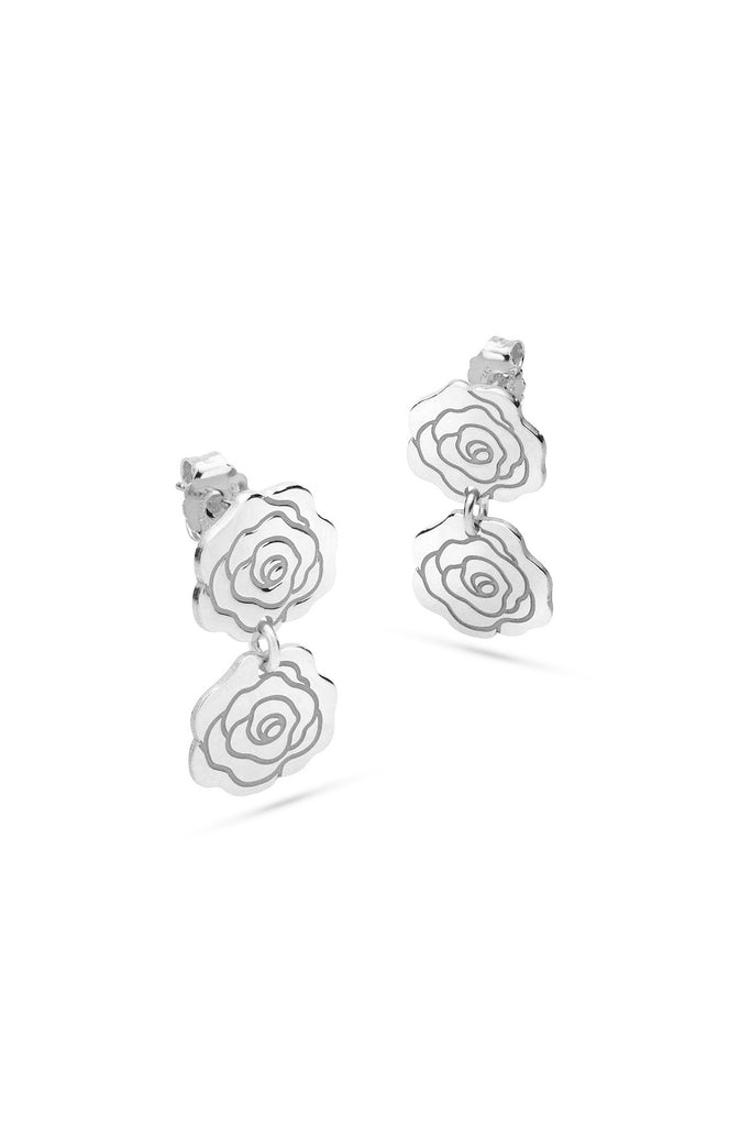JUKSEREI ROSE DUO EARRINGS im Angebot