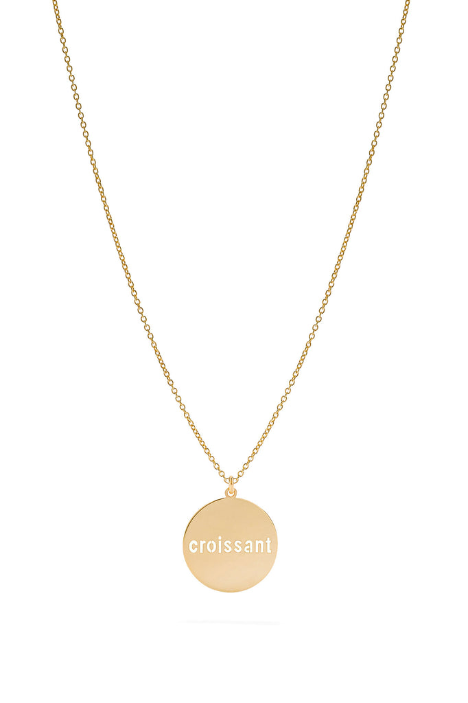 JUKSEREI ROUND CROISSANT NECKLACE · GOLD · B-STOCK Versandkostenfrei