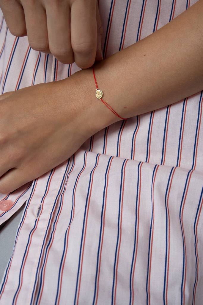 JUKSEREI GOOD LUCK BRACELET ROSE Heißer Verkauf