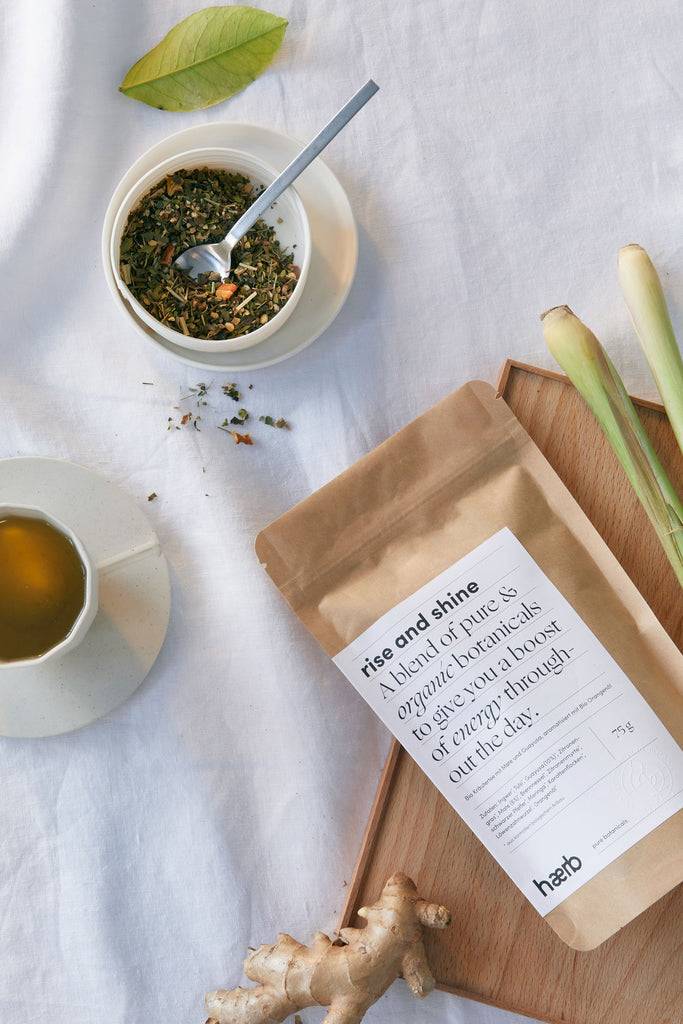 JUKSEREI HÆRB · ORGANIC TEA RISE & SHINE Räumungsverkauf