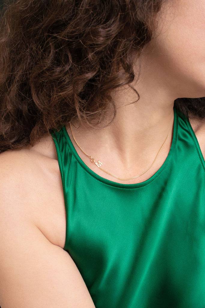 JUKSEREI LETTER NECKLACE Fabrikladen