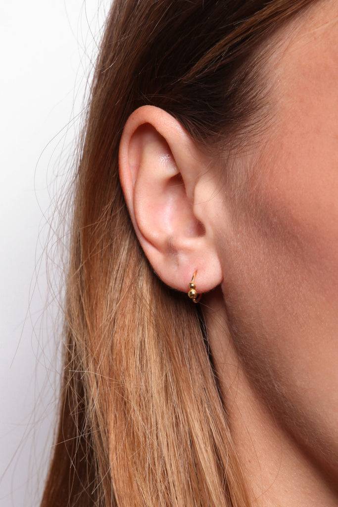 JUKSEREI POLLEN TWIST EARRINGS Flash Sale