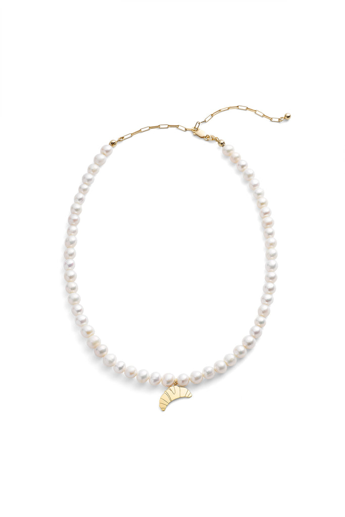 JUKSEREI CROISSANT PEARL NECKLACE Exklusivangebot