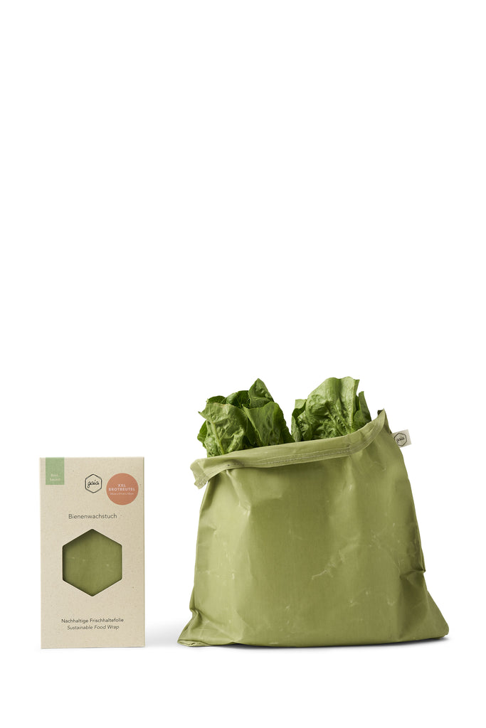 JUKSEREI GAIA · ORGANIC BEESWAX BREAD BAG XX-LARGE Neueste Mode
