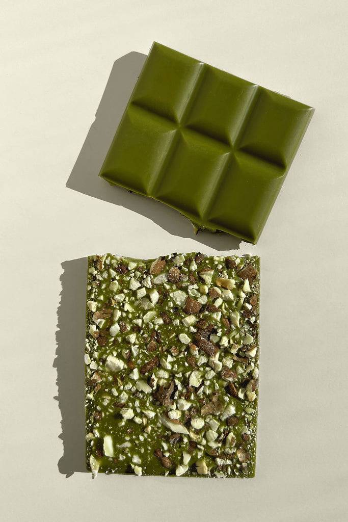 JUKSEREI HEALTH BAR · ORGANIC MATCHA CHOCOLATE ROASTED ALMONDS Letzte 3 Tage