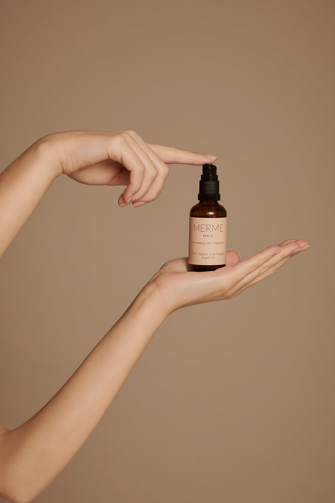 JUKSEREI MERME · REVITALISING HAIR TREATMENT (100% ORGANIC ARGAN OIL) JETZT KAUFEN