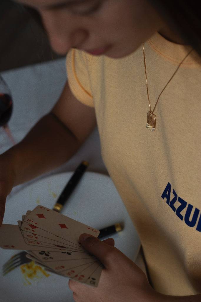 JUKSEREI AMORE STORE · AZZURRO T-SHIRT Begrenztes Angebot