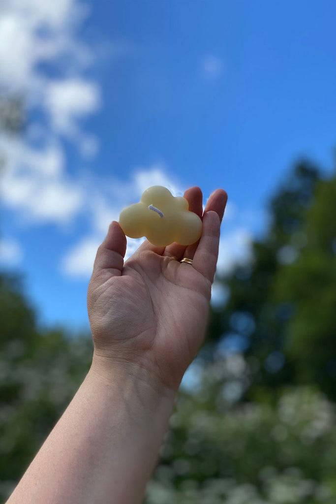 JUKSEREI SOLLYS · CLOUD BEESWAX CANDLE zollfrei