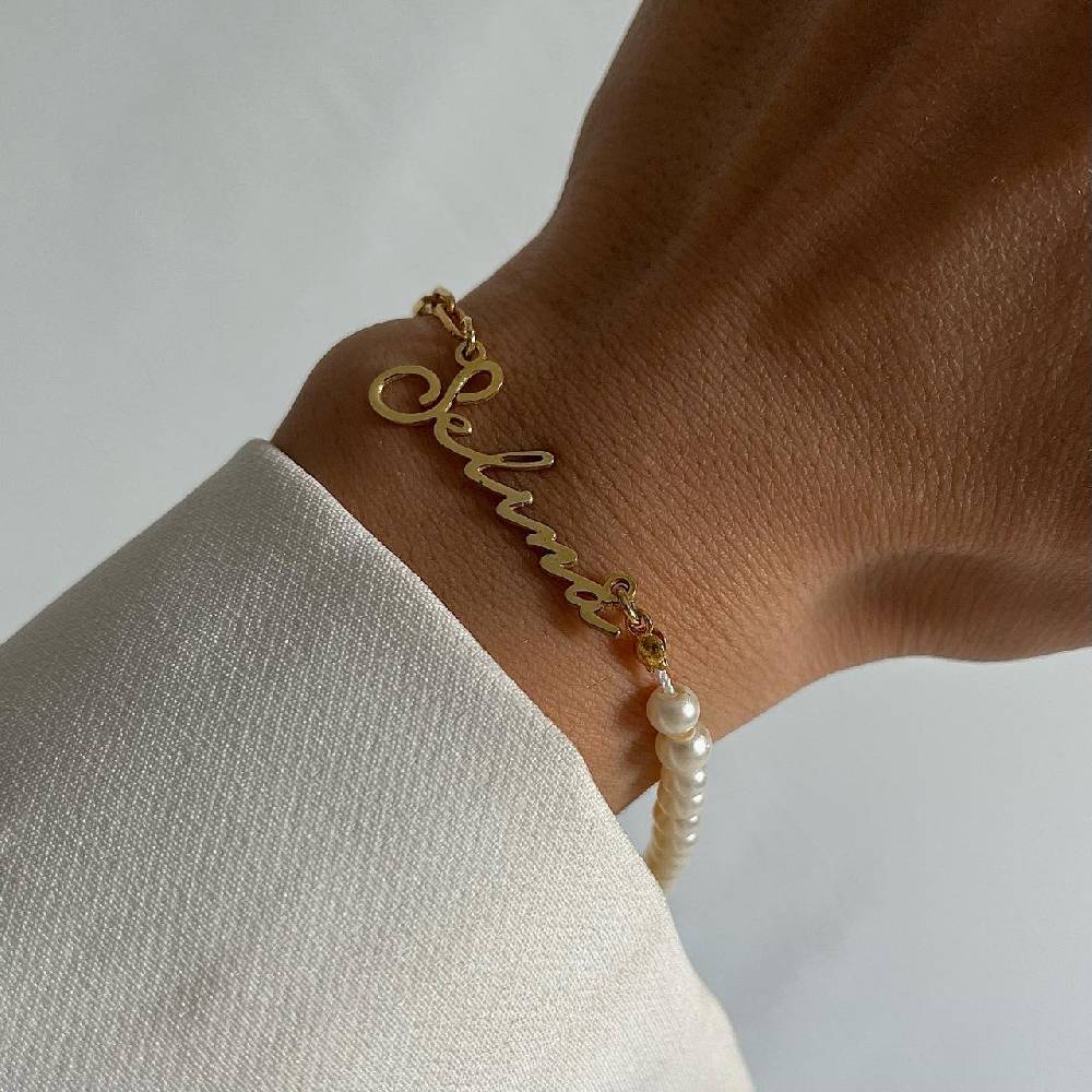 Kardelen Chic ID Armband - 925 SILBER Clearance-Verkauf