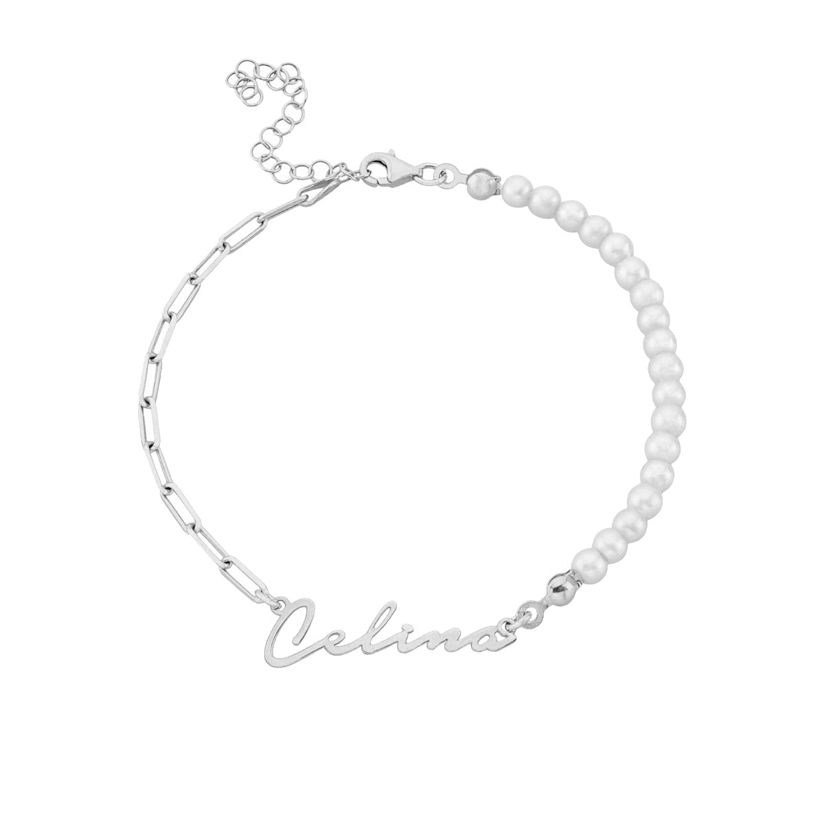 Kardelen Chic ID Armband - 925 SILBER Clearance-Verkauf