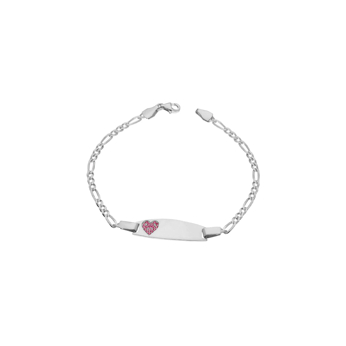 Kardelen Kinder Gravur Armband Heart - 925 SILBER Blitzverkäufe