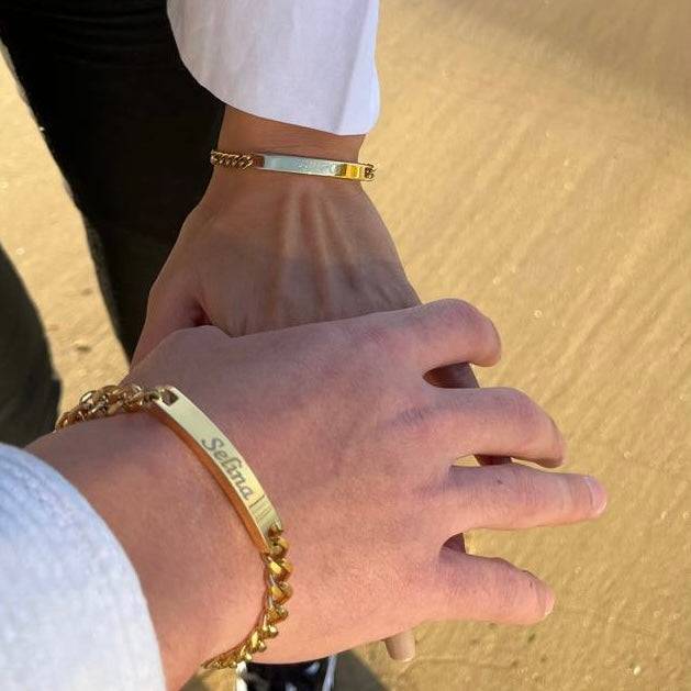 Kardelen ID-PARTNERARMBAND MIT GRAVUR Fabrik Onlineshop