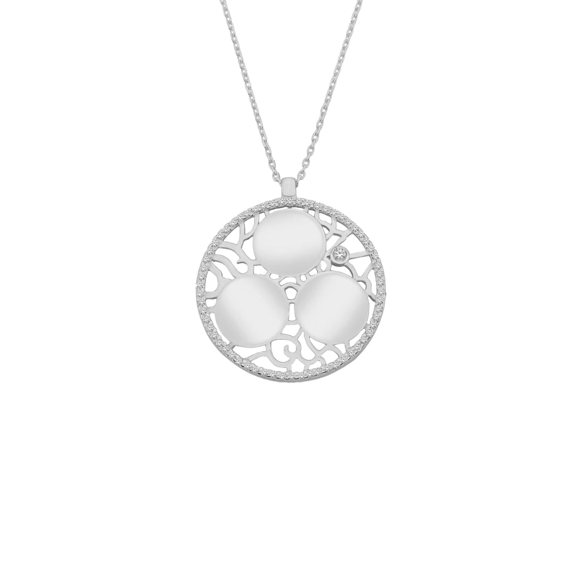 Kardelen Ornament Gravurkette - 925 SILBER Versandkostenfrei
