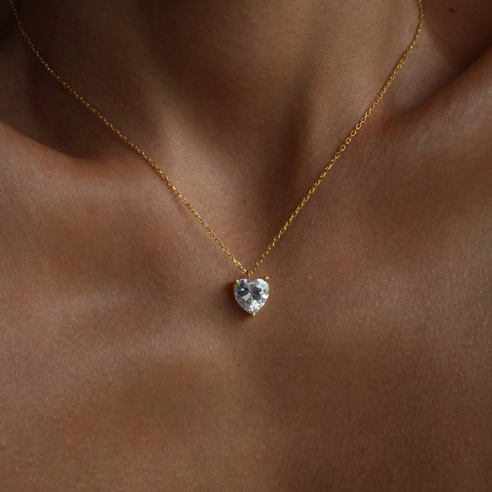 Kardelen FELICITY LOVE NECKLACE - 925 SILBER Lagerräumung