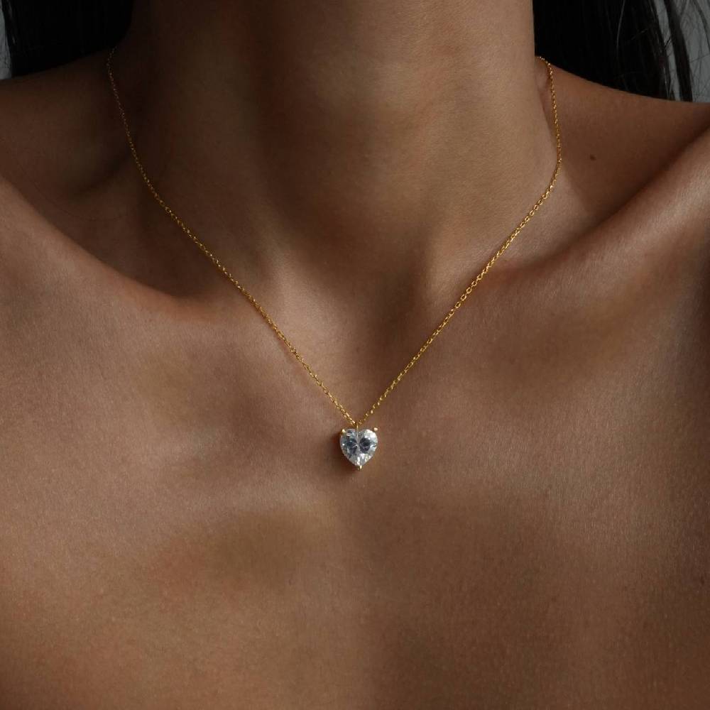 Kardelen FELICITY LOVE NECKLACE - 925 SILBER Lagerräumung