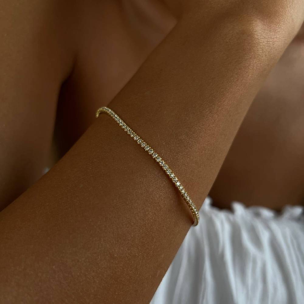 Kardelen Iced-Out Armband - 925 SILBER Wochenangebot