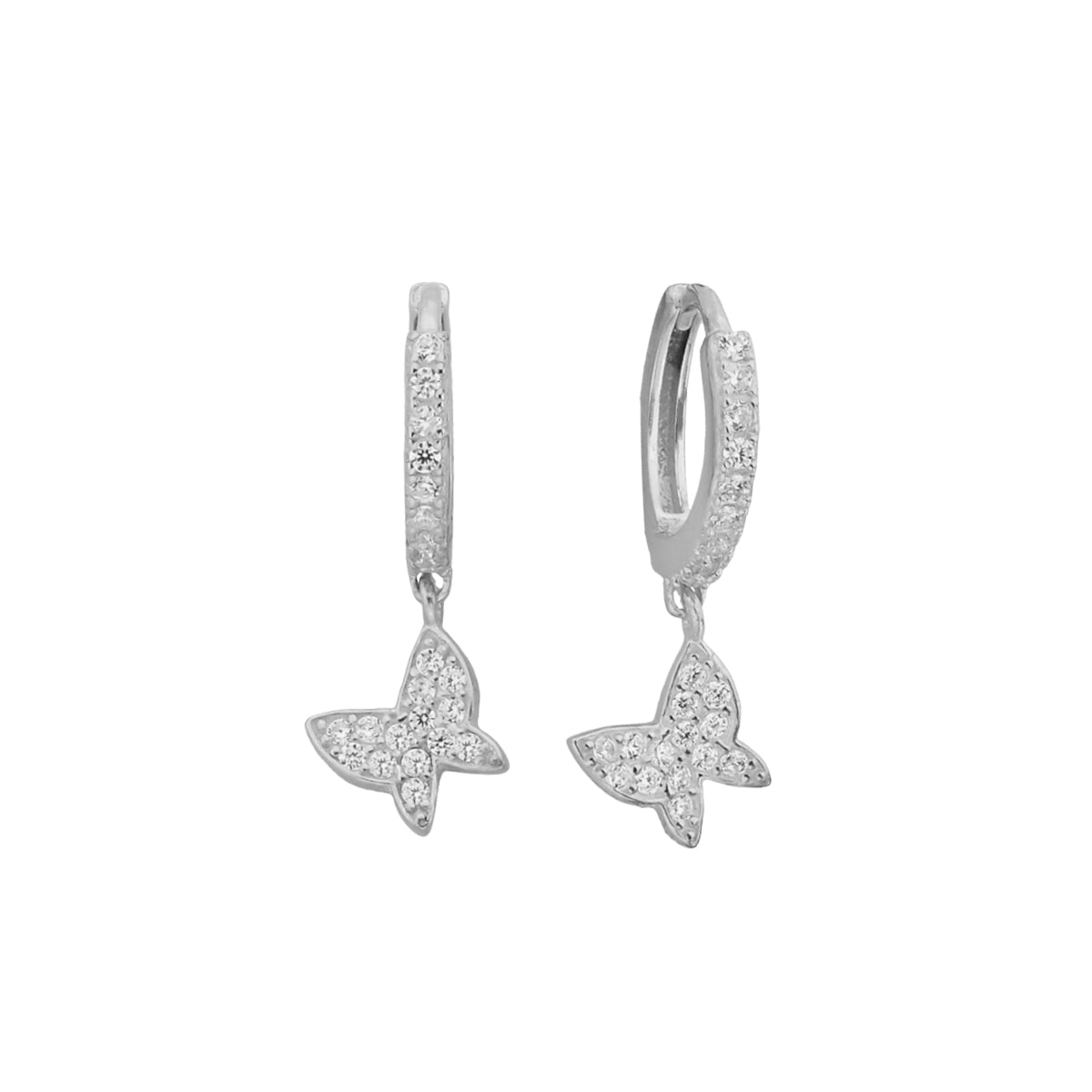 Kardelen Butterfly Model 2 Ohrring - 925 SILBER Discount Store für neue Produkte