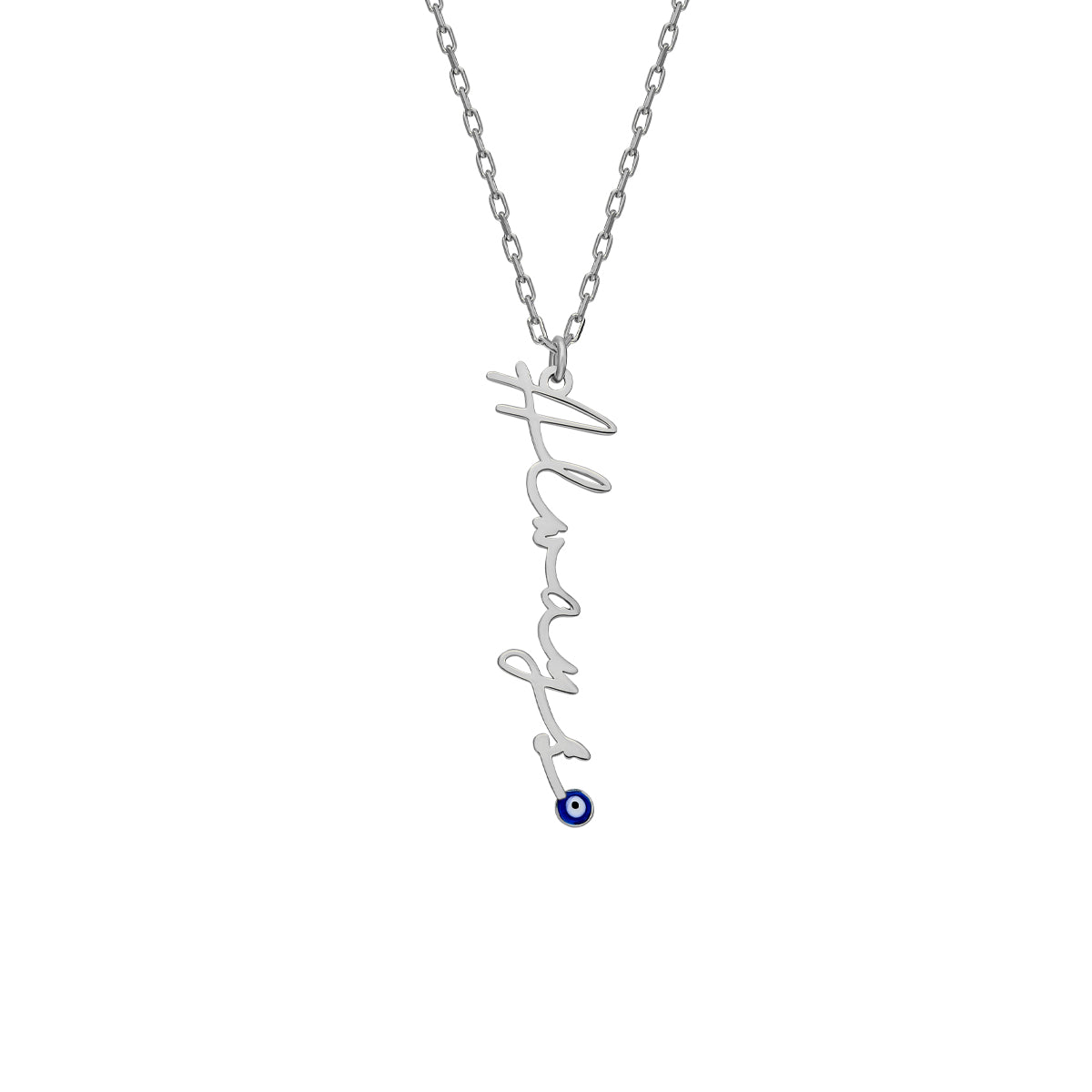 Kardelen Signaturkette mit Nazarauge - 925 SILBER Clearance-Verkauf