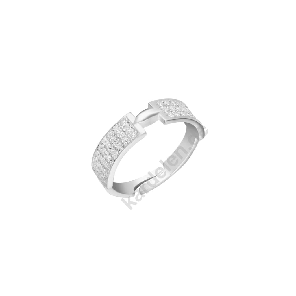 Kardelen Haylie Zirkonia Ring - 925 SILBER Lagerräumung