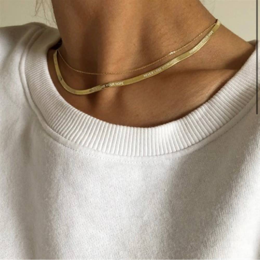 Kardelen 925 SILBER SNAKE CHAIN HALSKETTE Zeitbegrenzte Promotion