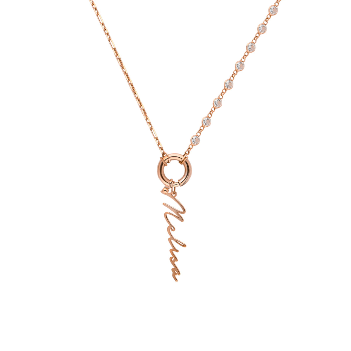 Kardelen Chain Design Diamond Halskette Basic Signatur - 925 SILBER Jubiläumsangebot