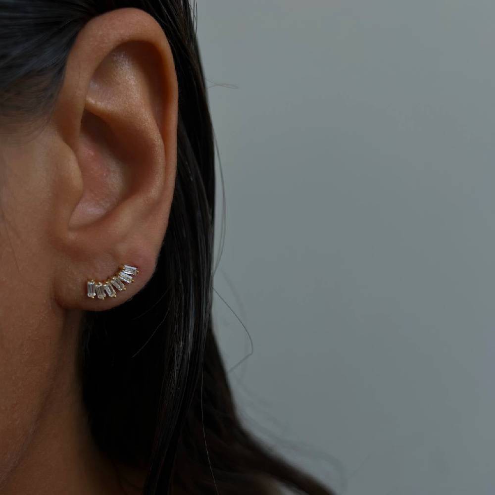 Kardelen Linn Zirkonia Ohrring - 925 SILBER Online Outlet