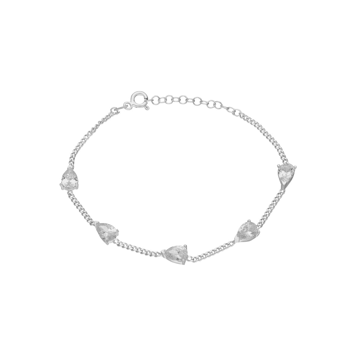 Kardelen Drop Armkette - 925 SILBER Zeitlich begrenztes Angebot