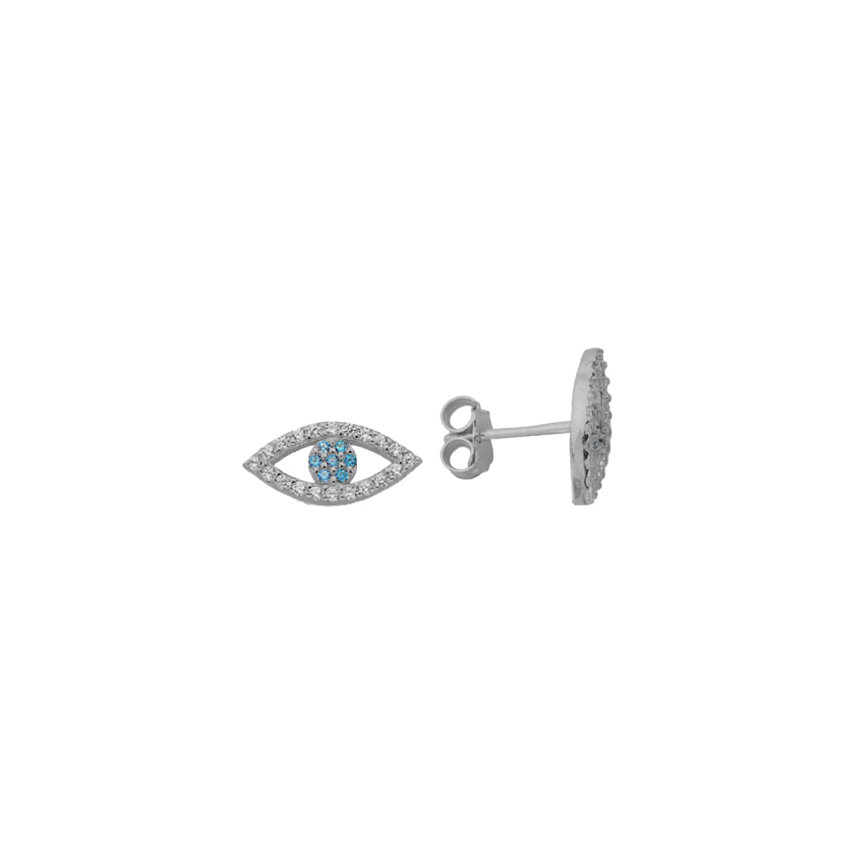 Kardelen Auge Nazar Mini Ohrring - 925 SILBER Black Friday Preise