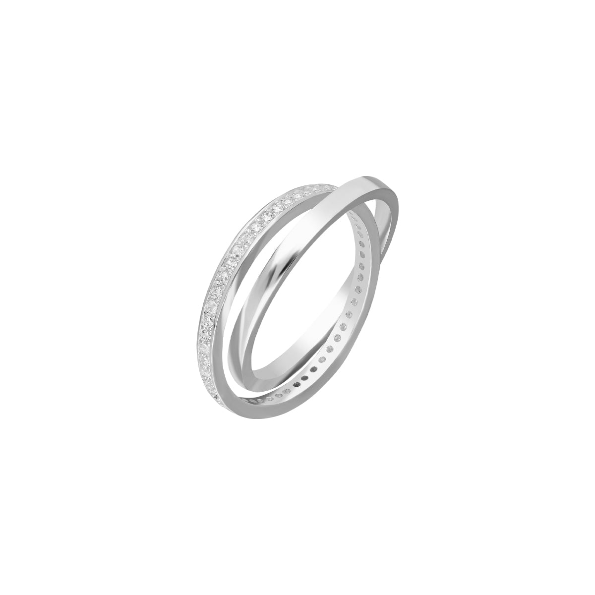 Kardelen Circle Zirkonia Ring - 925 SILBER Online Outlet