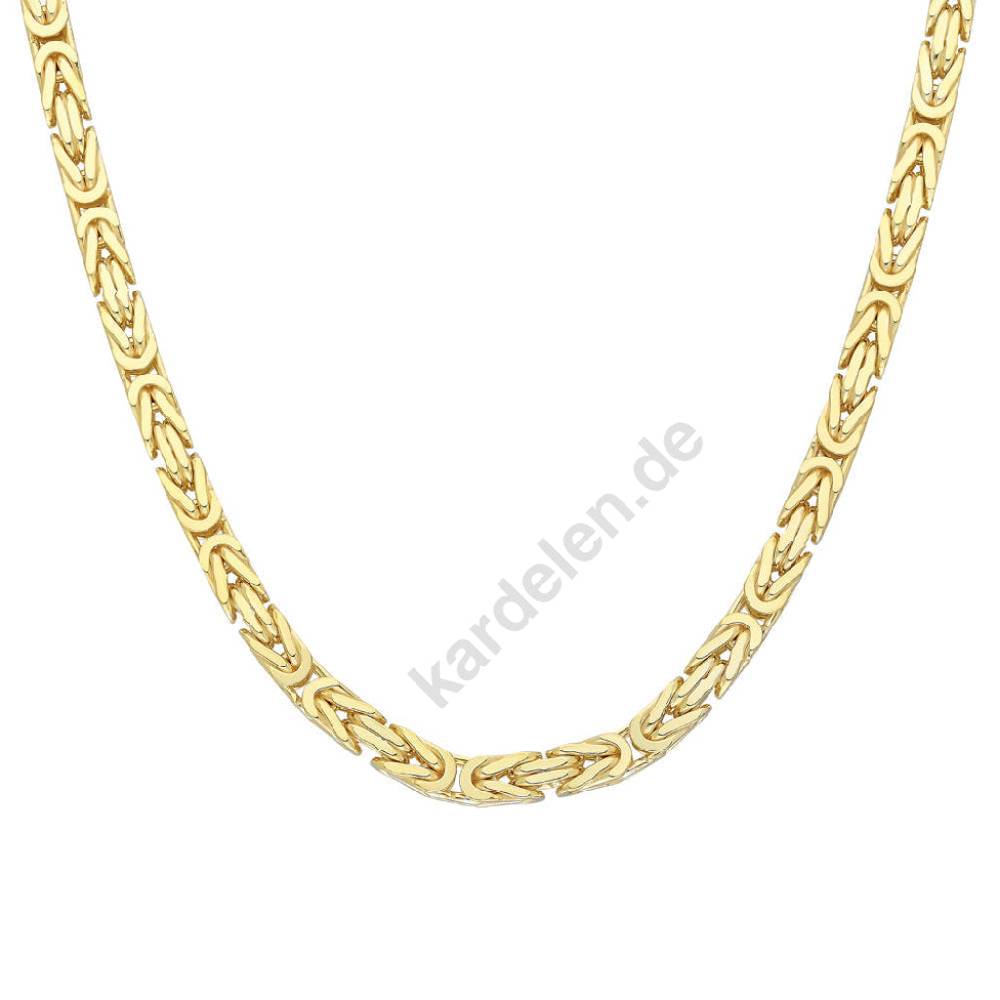 Kardelen 14K GOLD KÖNIGSKETTE Letzte 3 Tage