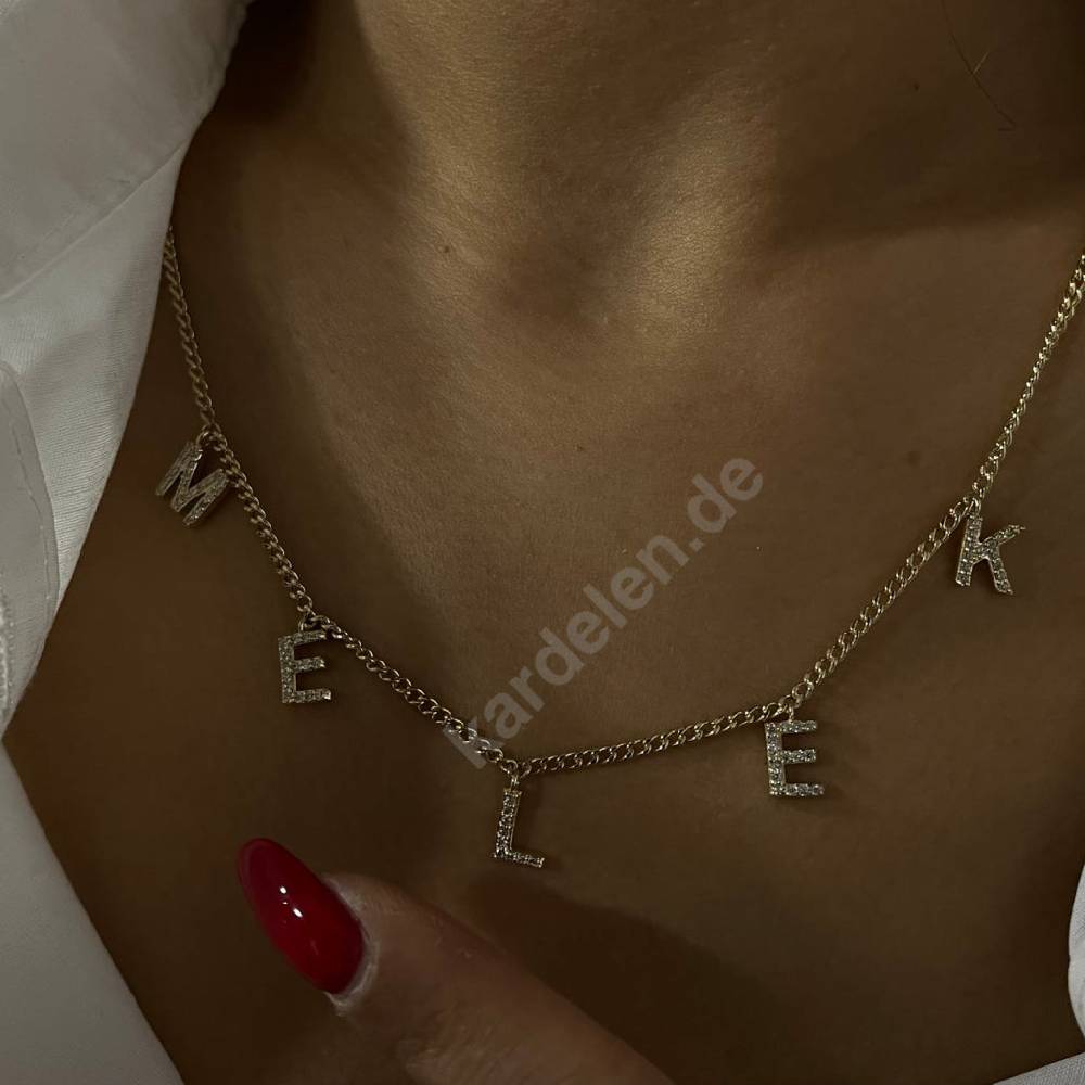 Kardelen 14K GOLD NAMENSKETTE JETZT KAUFEN