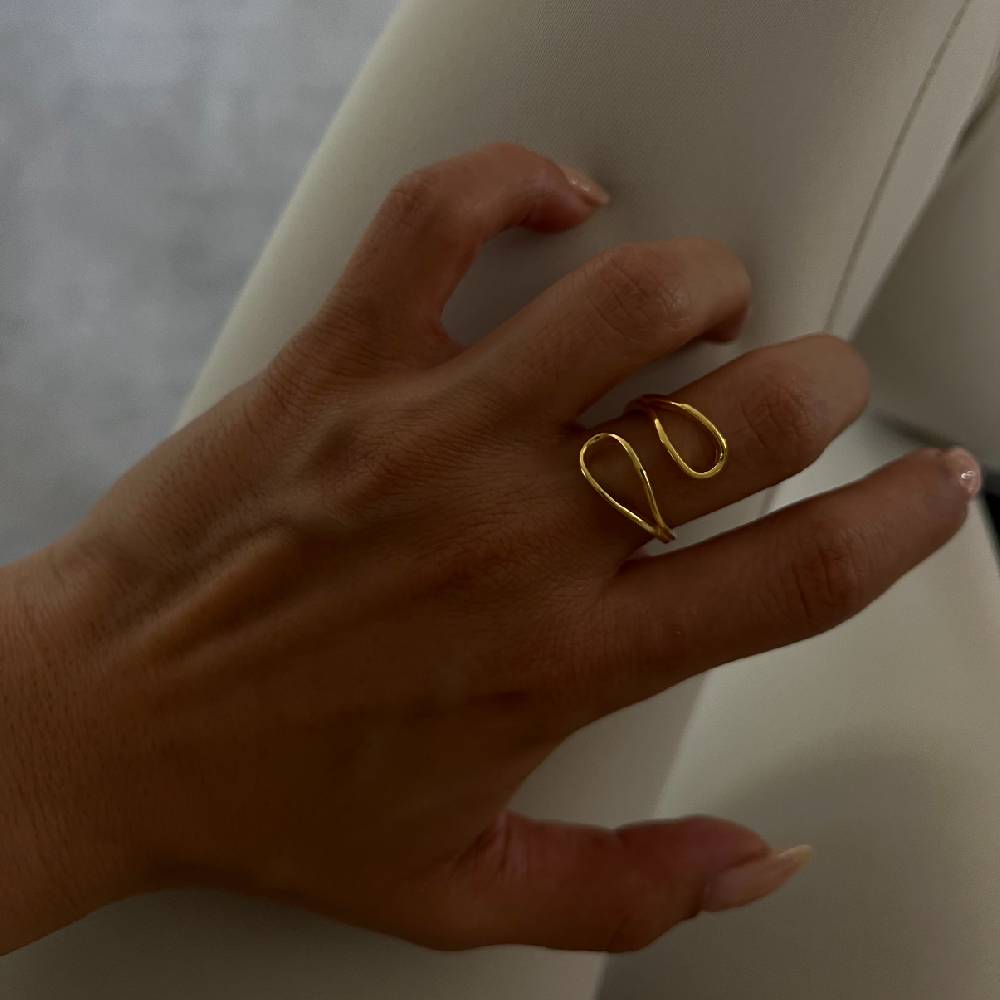 Kardelen Nora Ring - 925 SILBER Fabrik Onlineshop