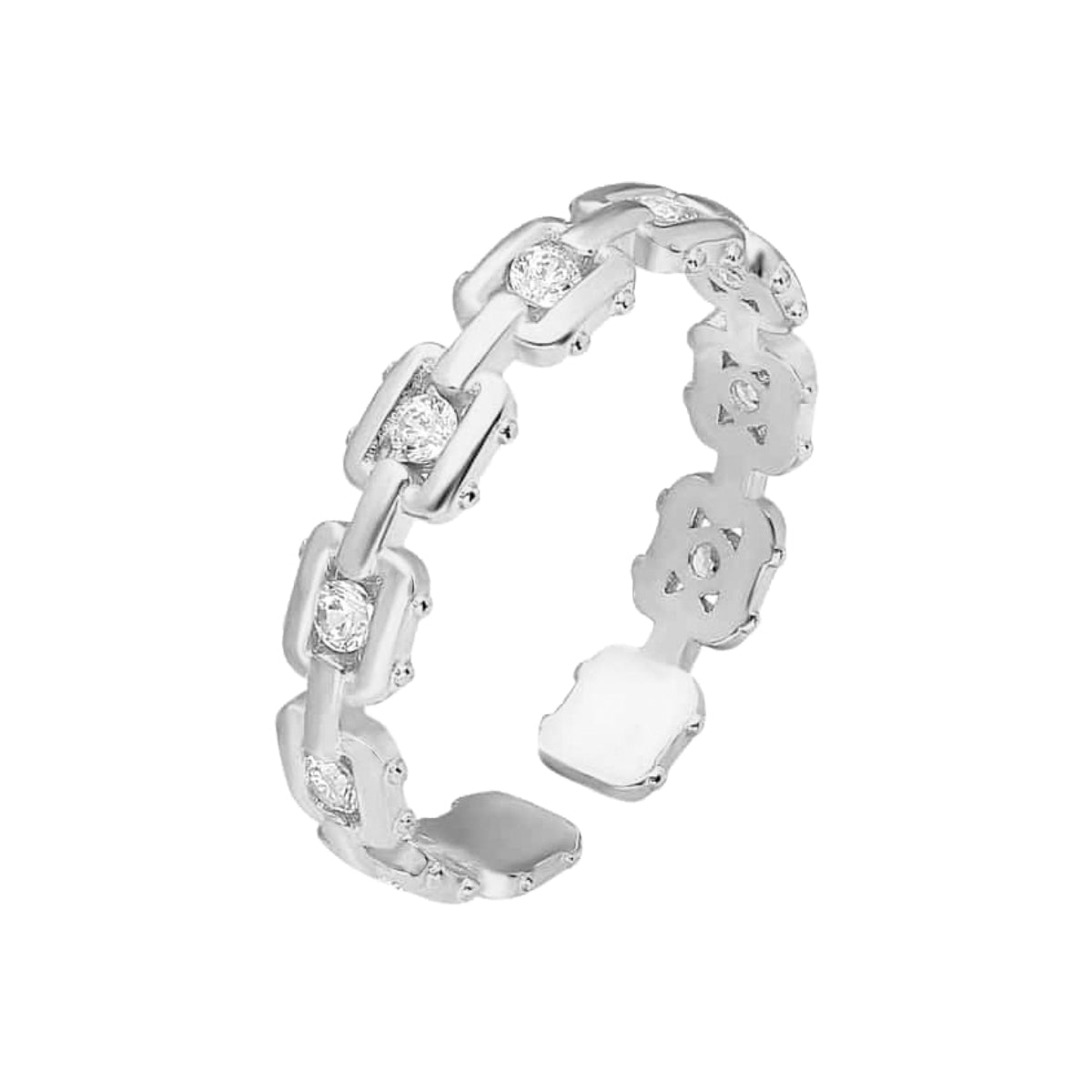 Kardelen Fine Stone Ring - 925 SILBER Begrenztes Angebot