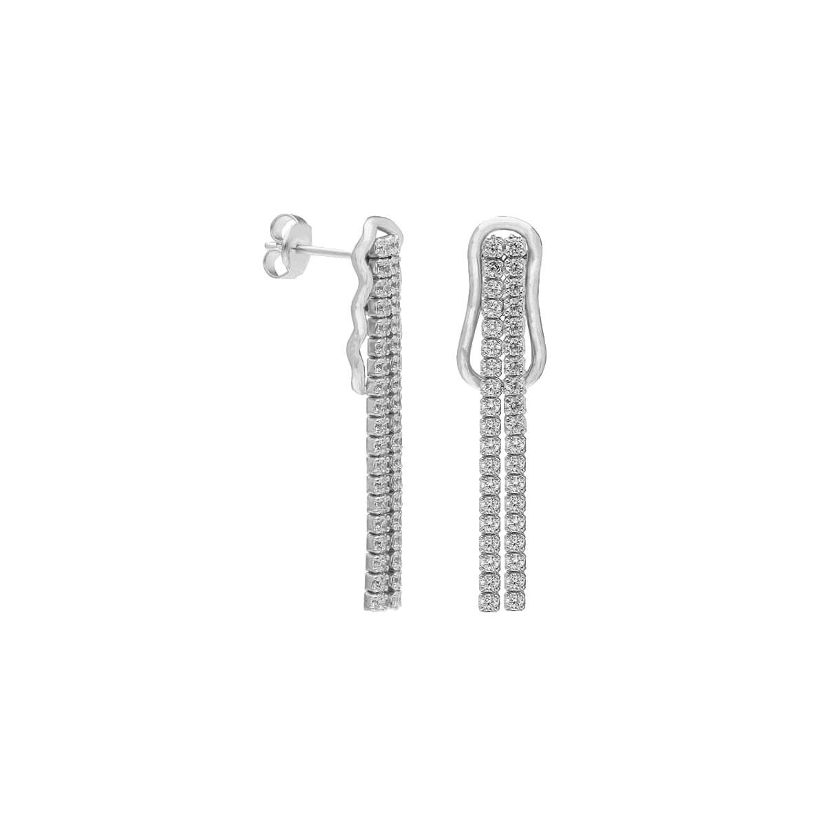 Kardelen Scarlett Ohrring - 925 SILBER Exklusivangebot