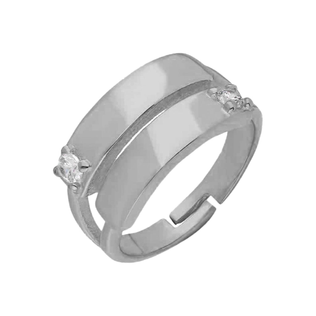 Kardelen Two Zirkonia Ring - 925 SILBER Zeitlich begrenztes Angebot