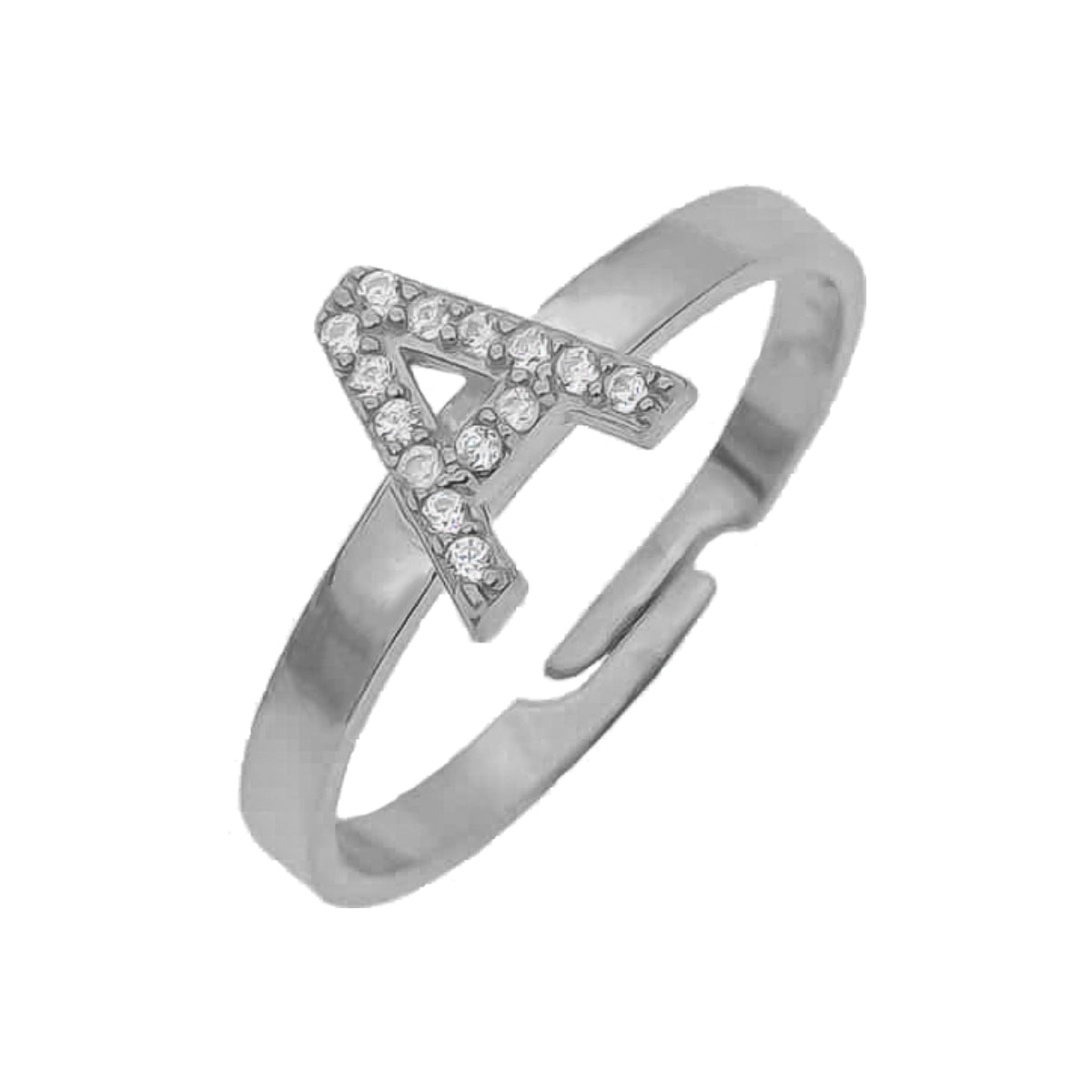 Kardelen Prague Zirkonia Stone Ring - 925 SILBER Blitzangebot