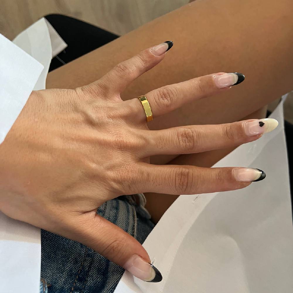 Kardelen Polygonal Ring - 925 SILBER Letzte 3 Tage
