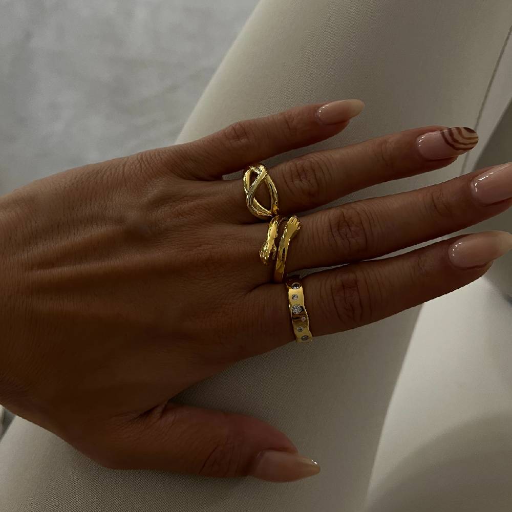 Kardelen Special Design Ring - 925 SILBER Letzter Tag