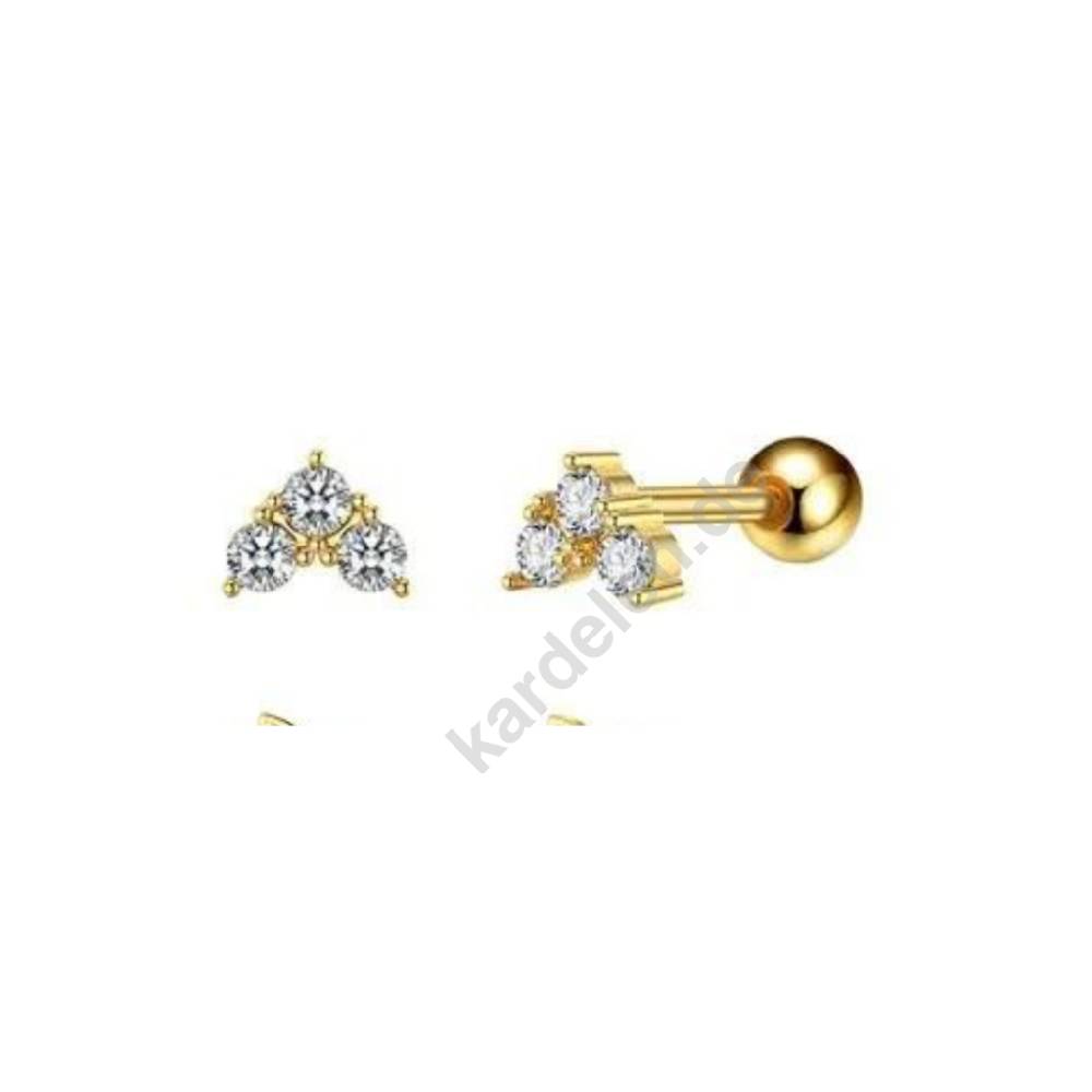 Kardelen Mila Piercing - 925 SILBER Meist gekauft