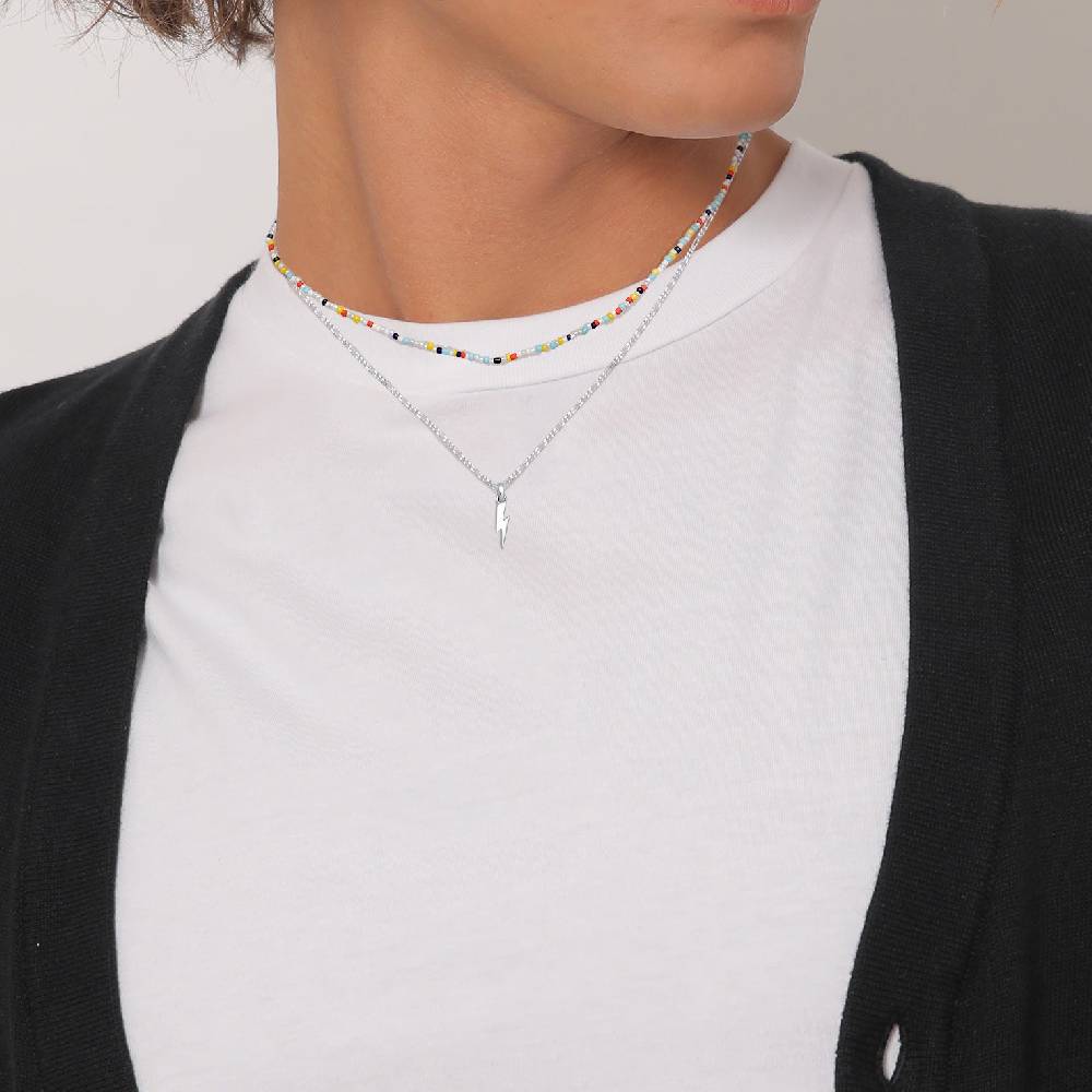 ﻿Kuzzoi Layer-Halskette Blitz Beads Bis zu 55% Rabatt