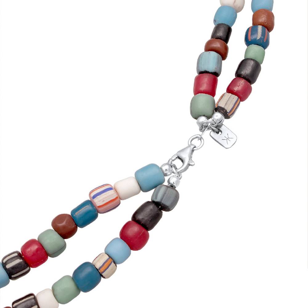 Kuzzoi Layer-Halskette Beads Kostenloser Versand international