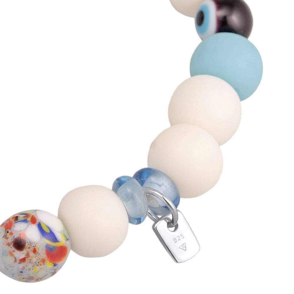 Kuzzoi Armband mit Smiling Face | Harzperlen Speichern exportieren