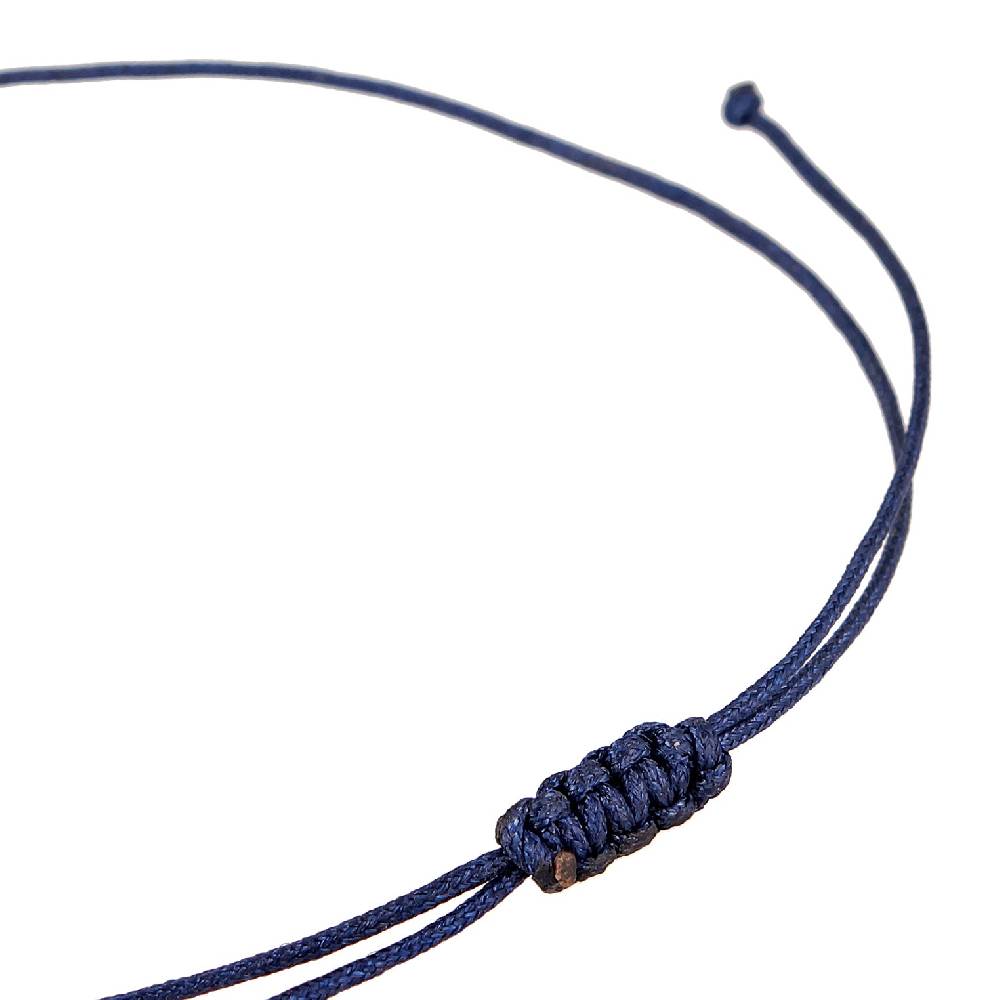 Kuzzoi Armband Evil Eye | Nylon (Blau) Outlet