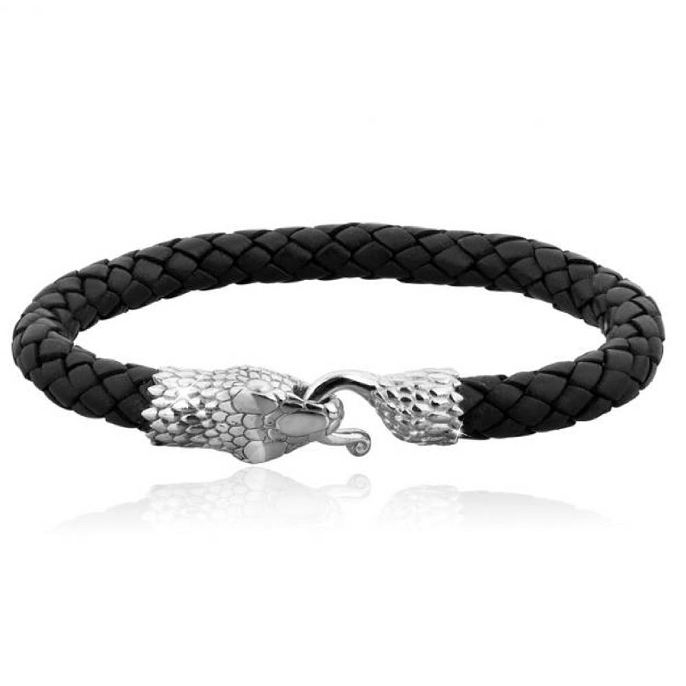 Kuzzoi Armband Schlange | Leder Fabrikpreis