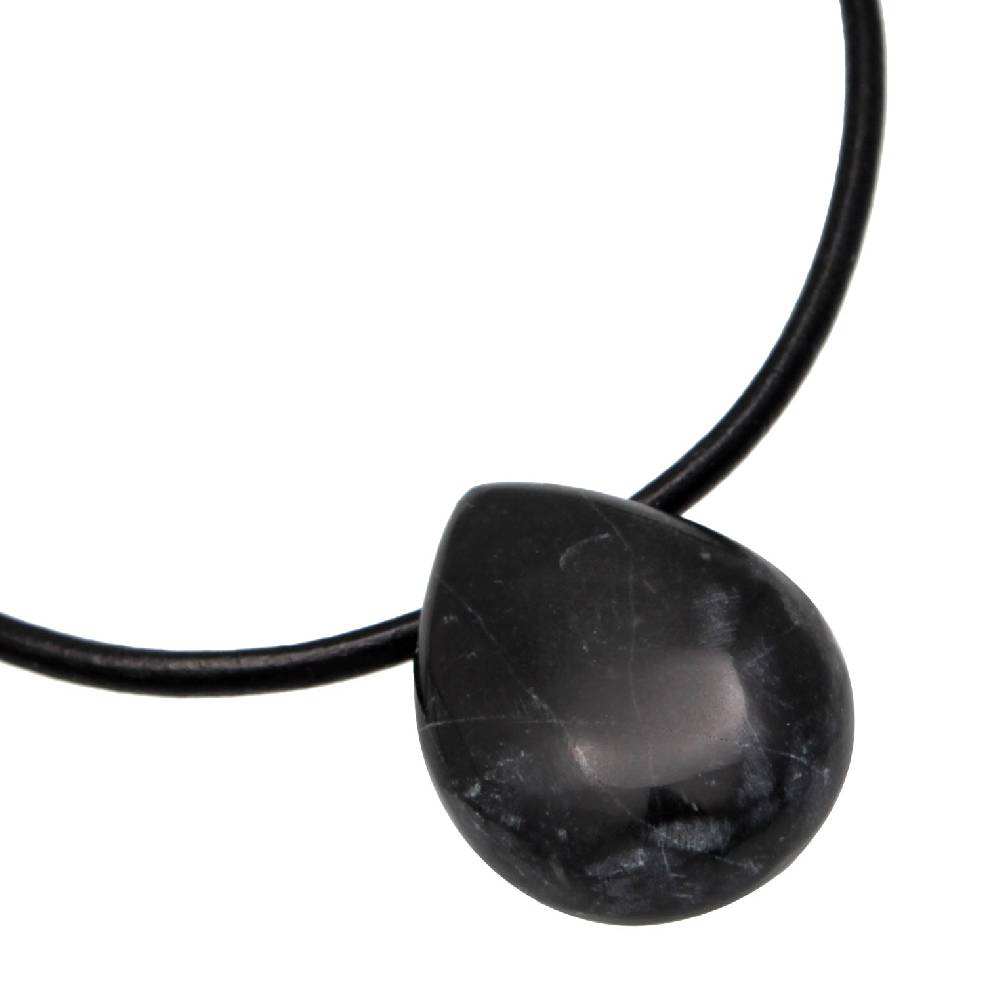 Kuzzoi Choker Tropfen | Satin, Onyx (Schwarz) Flash Sale