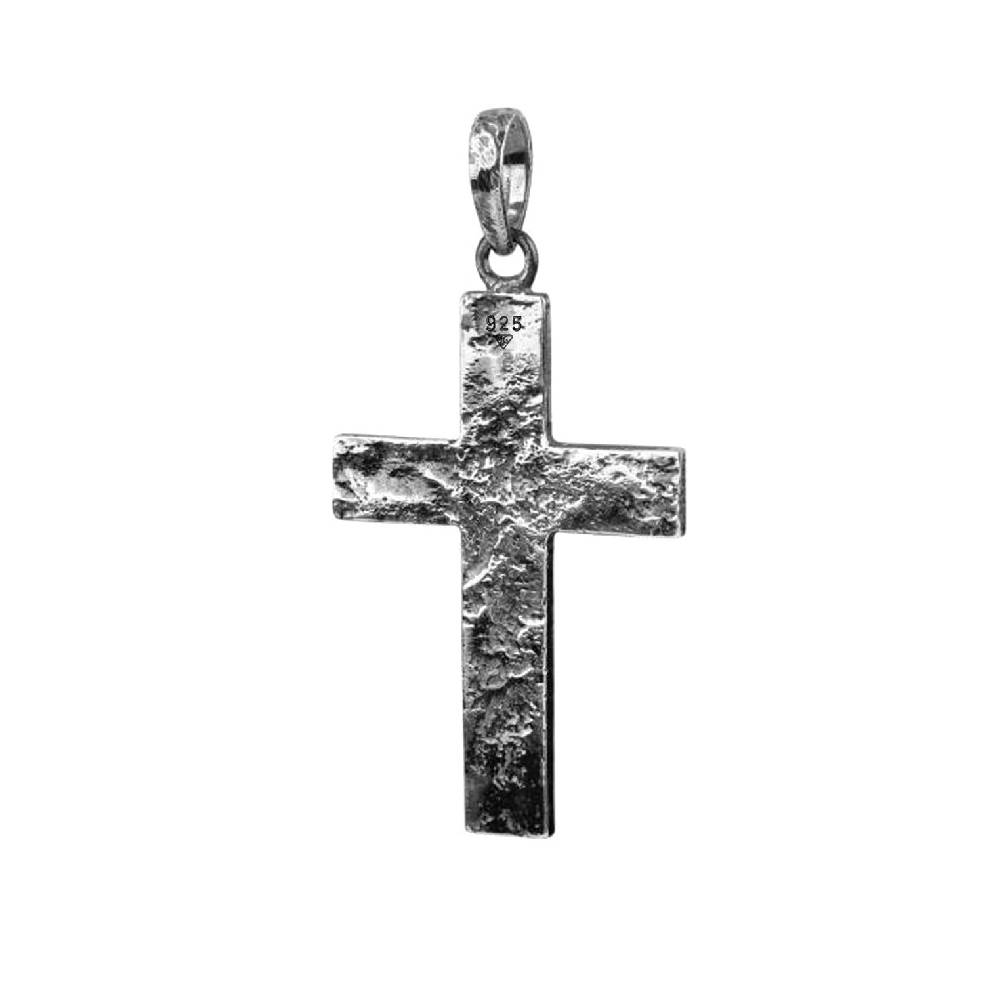 Kuzzoi Anhänger Kreuz Gehämmert Top Angebot